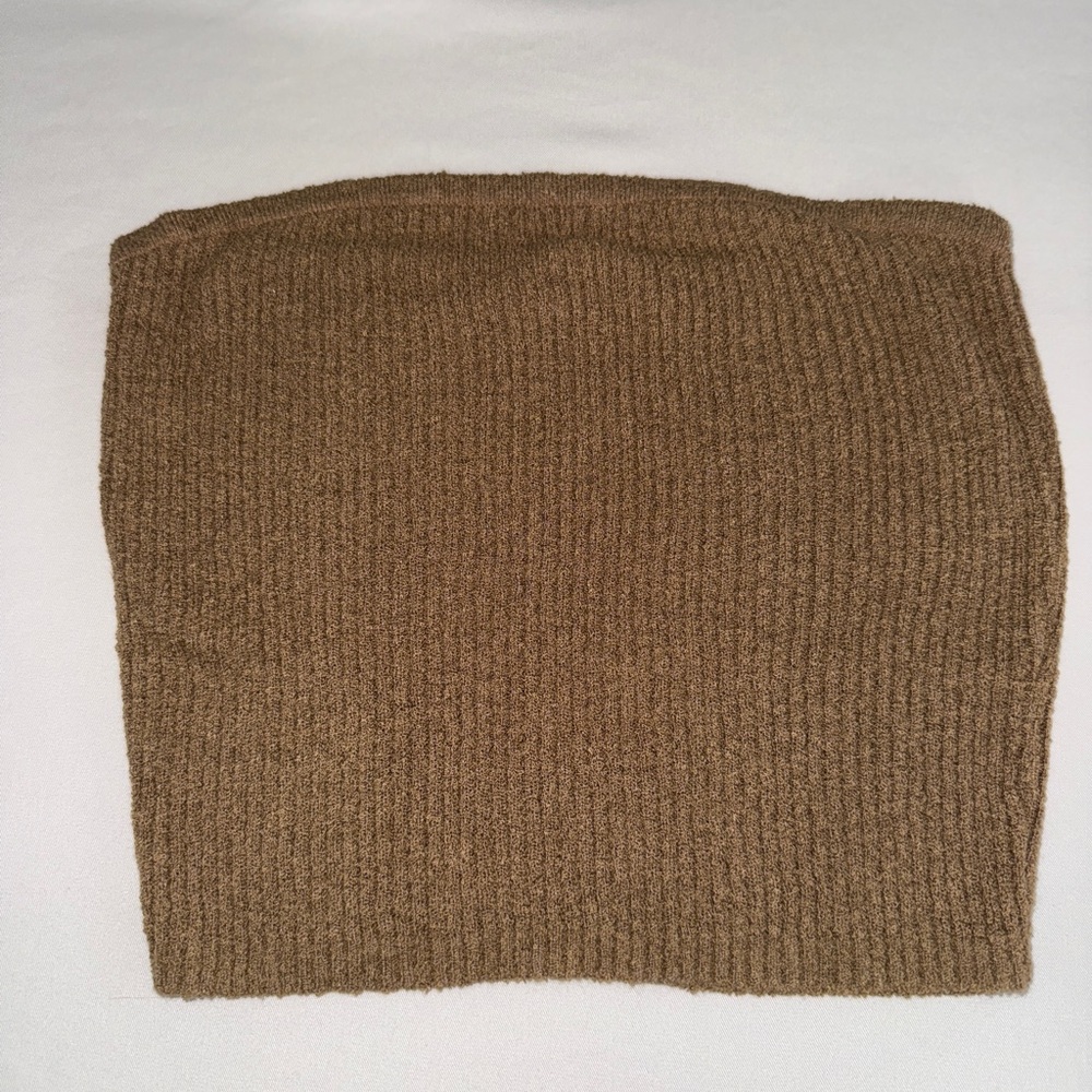 Full Tilt Brown Knit Top